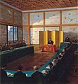 Conference on Drafting a Constitution by Goseda Horyu (Meiji Memorial Picture Gallery)
