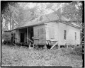 Context view, southwest side - New Josiah Haigler Plantation House, County Highway 37 North of U.S. Highway 80, Burkville, Lowndes County, AL HABS ALA,43-BURK.V,3B-4