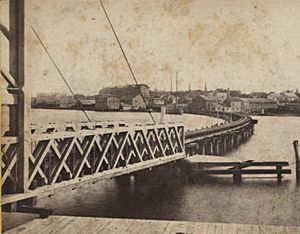 East Bridgeport Bridge over Pequannock River, by Whitney, Beckwith & Paradice
