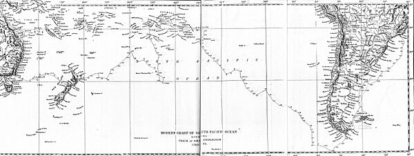 Endeavour track chart