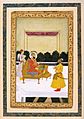 Farrukhsiyar receiving Husain Ali Khan ca. 1715 British Library