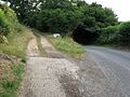 Footpath branching away from Blackbrook Lane - geograph.org.uk - 1386093