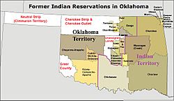 Former Indian Reservations in Oklahoma
