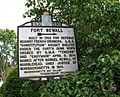 Fort Sewall Tercentenary Marker