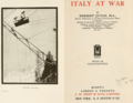 Frontispiece of Herbert Vivian's book "Italy at War"