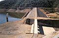 Glenlyon Dam spillway