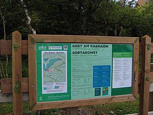Gortarowey entrance sign
