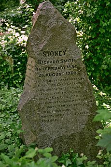 Grave of Richard "Stoney" Smith, Highgate Cemetery 2016-06-09