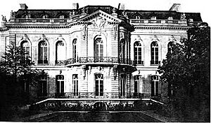 Hôtel Porgès - Façade jardin