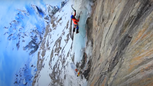 Hee Yong Park and Hannarai Song on "Tequila Stuntman" in Chamonix 2