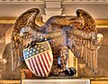 Heraldic eagle, Faneuil Hall, Boston