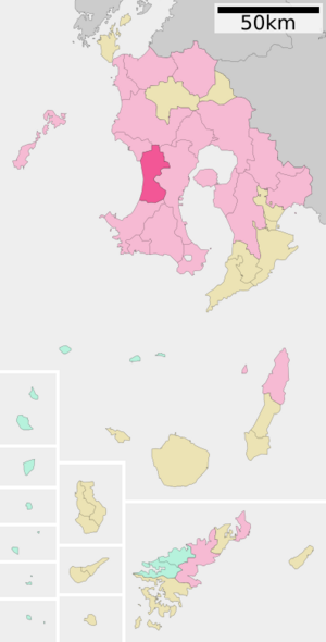 Location of Hioki