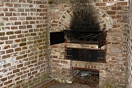 Hot Shot furnace at Fort McAllister, GA, US