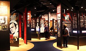 Inside Country Music Hall of Fame and museum Exibits