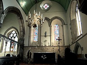 Interior of the Church of St Mary Le Wigford, Lincoln - geograph.org.uk - 690431