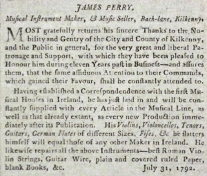 James Perry ad 1792