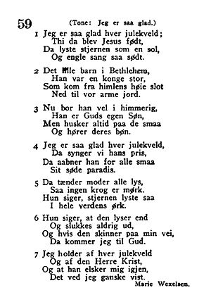Jeg er saa glad