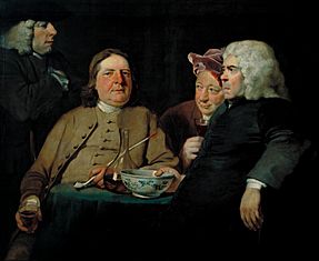 Joseph Highmore (1692-1780) - Mr Oldham and his Guests - N05864 - National Gallery