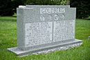 Gravesite of Justice Arthur Goldberg at Arlington National Cemetery in Arlington, Virginia