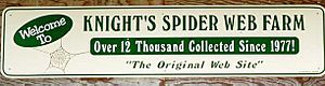Knights Spider Web Farm Logo