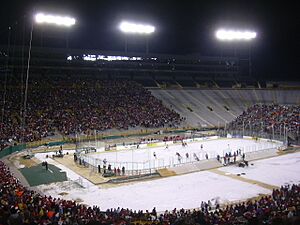 Lambeau Field (Wisconsin Badgers vs Ohio State Buckeyes, February 2006)