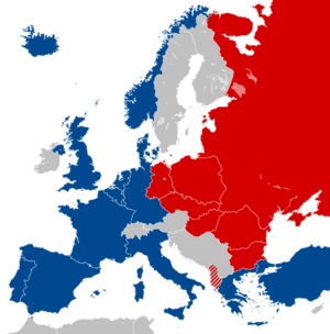 NATO and the Warsaw Pact 1973