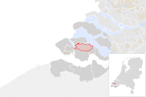 NL - locator map municipality code GM0664 (2016)