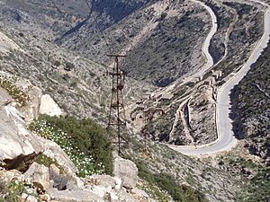 Naxos emery-mine