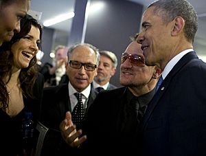 Obama and Bono
