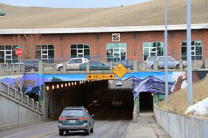 Orange Street Underpass - Missoula Montana - Jan 3 2014