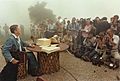 President Reagan meets with the Press 1981