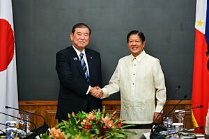 Prime Minister Shigeru Ishiba and President Bongbong Marcos in Manila (2025) 05 by Ministry of Foreign Affairs of Japan