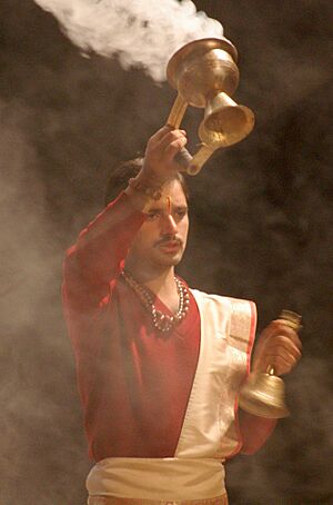 Puja, a ritual prayer ceremony India