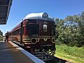 Railmotor 726-661 stands at Byron Beach Platform, Byron Bay. 3-11-17