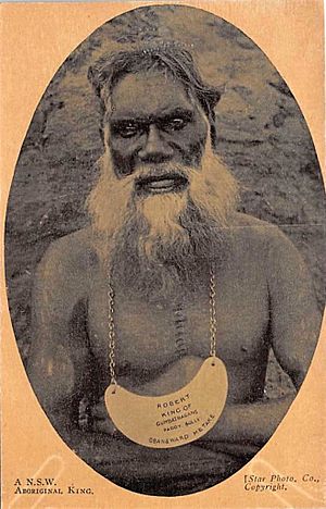 Robert, King of Gumbathagang tribe, New South Wales - circa 1900