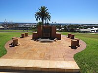 Royal Australian Navy Corvettes memorial, March 2021.jpg