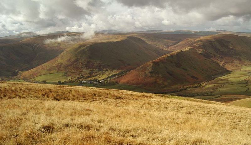 Scaur hills from Woodend Craig