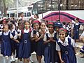 School girls in Mumbai