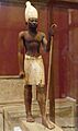Senwosret (Senusret) I Statuette, Painted Cedar with Gesso, Dynasty 12, Lisht, JE 44951, Egyptian Museum, Cairo