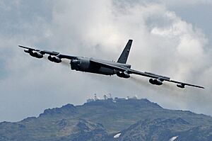 Site Summit and B-52 flyover