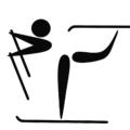 Ski ballet pictogram