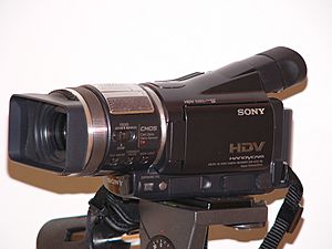 Sony HDR-HC1E Camera Front