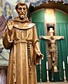 St Francis of Assisi at St Thomas Aquinas Cathedral in Reno NV USA