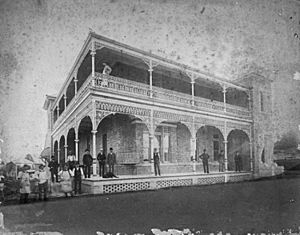 StateLibQld 1 112428 Leckhampton at 59 Shafston Avenue, Kangaroo Point, Brisbane, ca. 1895