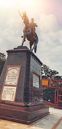 Statue of Chatrapati Shivaji Maharaj at Pratapgad