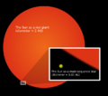 Sun red giant