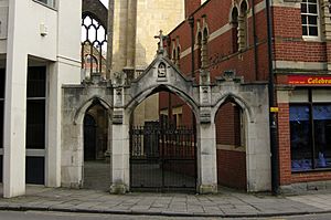 Temple Church Bristol gate 2