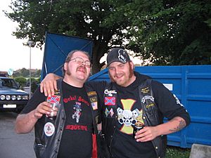 Two genuine raggare at Power Big Meet 2005