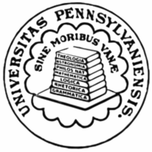 University of Pennsylvania seal 1894