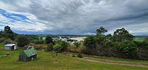 View of Dargaville from Mount Weasley (2024)